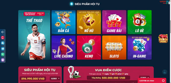 Những tính năng nổi bật của nhà cái Lucky88 so với những nhà cái khác